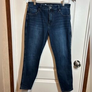 Kut from the Kloth Dark Blue Skinny Jeans - Size 6P